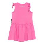 John Richmond Abito Tinta Unita con Logo Girocollo per Bambina RGP25008VEX FUXIA JOHN RICHMOND 