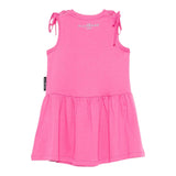 John Richmond Abito Tinta Unita con Logo Girocollo per Bambina RGP25008VEX FUXIA JOHN RICHMOND 