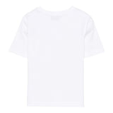 Moschino T-Shirt Girocollo Tinta Unita con Taschino per Bambino HUM055 BIANCO MOSCHINO 