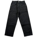 John Richmond Jeans Tinta Unita con Brillantini per Bambina RGA24015JE NERO JOHN RICHMOND 