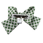 La Stupenderia Spilla Fiocco Fantasia A Pois Beige per Bambina AJMT76 BEIGE LA STUPENDERIA 