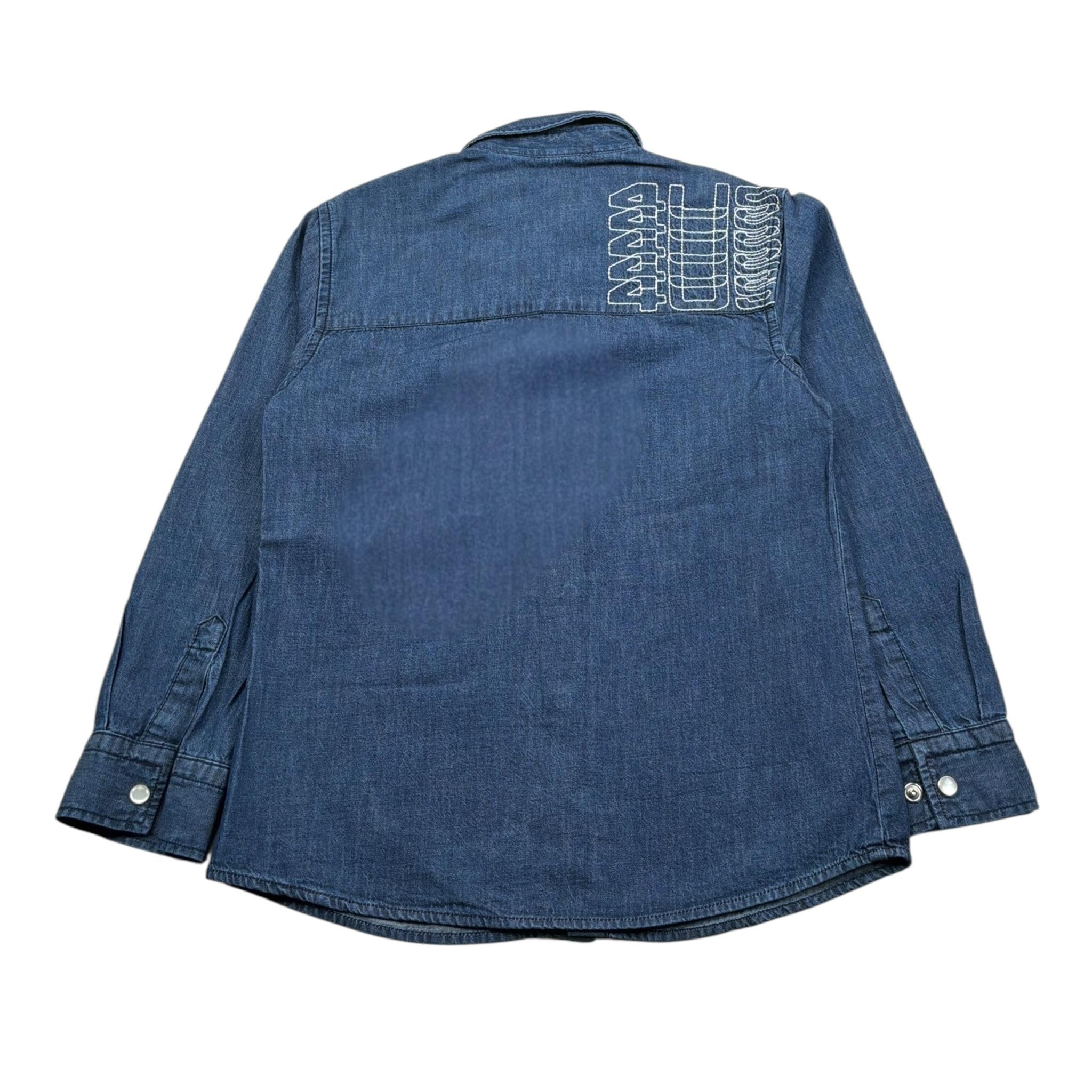 Cesare Paciotti Camicia Manica Lunga tinta unita con Taschino Blu per Bambino CMP0326J BLU CESARE PACIOTTI 