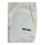 Dou Dou Pantalone Tinta Unita con Logo per Bambina DW6P71XX PANNA DOU DOU 