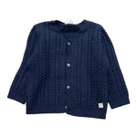 CARRE'MENT BEAU cardigan tinta unita con bottoni Blu per Neonato Y05182 BLU CARRE'MENT BEAU 