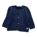 CARRE'MENT BEAU cardigan tinta unita con bottoni Blu per Neonato Y05182 BLU CARRE'MENT BEAU 