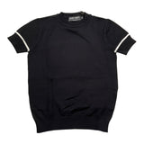 Antony Morato T-Shirt Girocollo Tinta Unita In Fila per Bambino MKSW1269 NERO ANTONY MORATO 