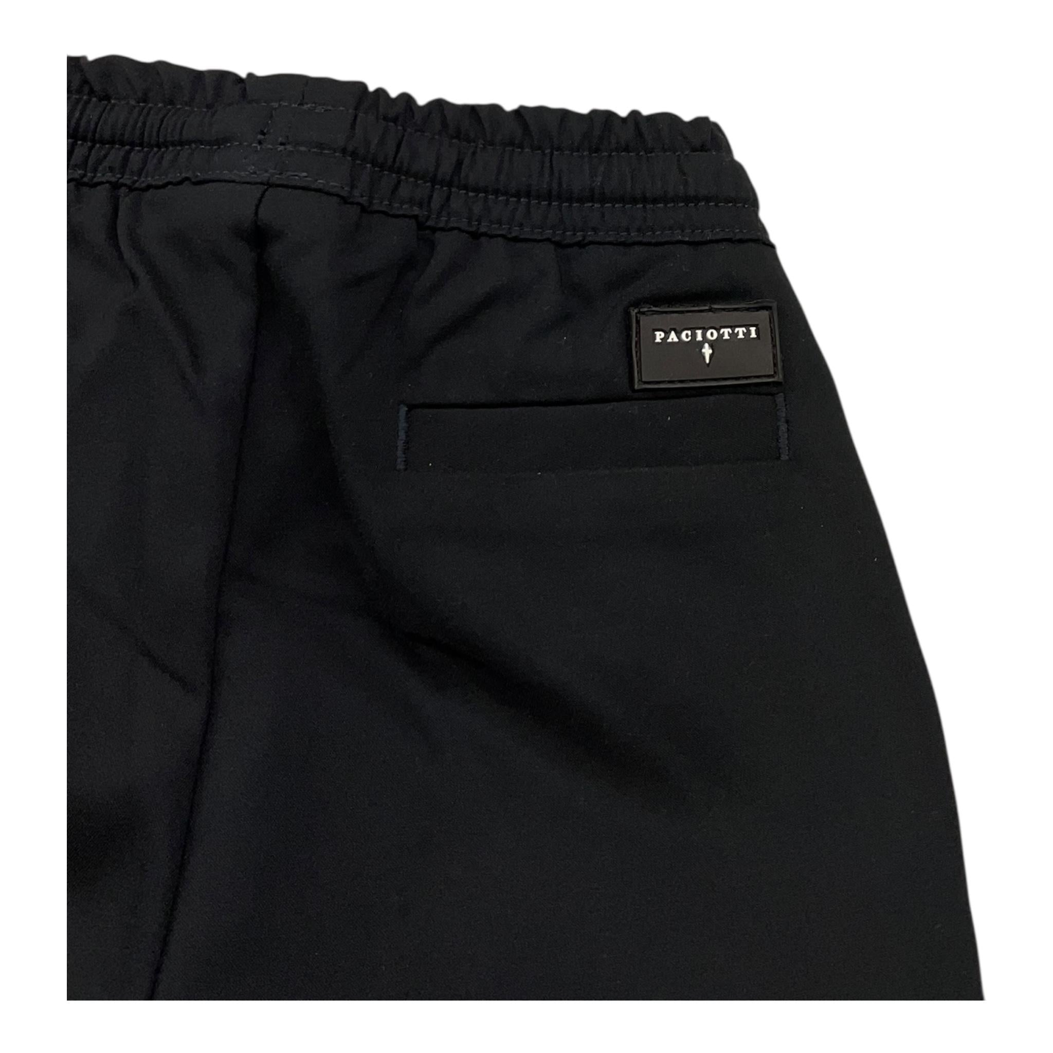CESARE PACIOTTI pantalone tinta unita cn elastic in vita Nero per Neonato PTP5356BNX NERO CESARE PACIOTTI 
