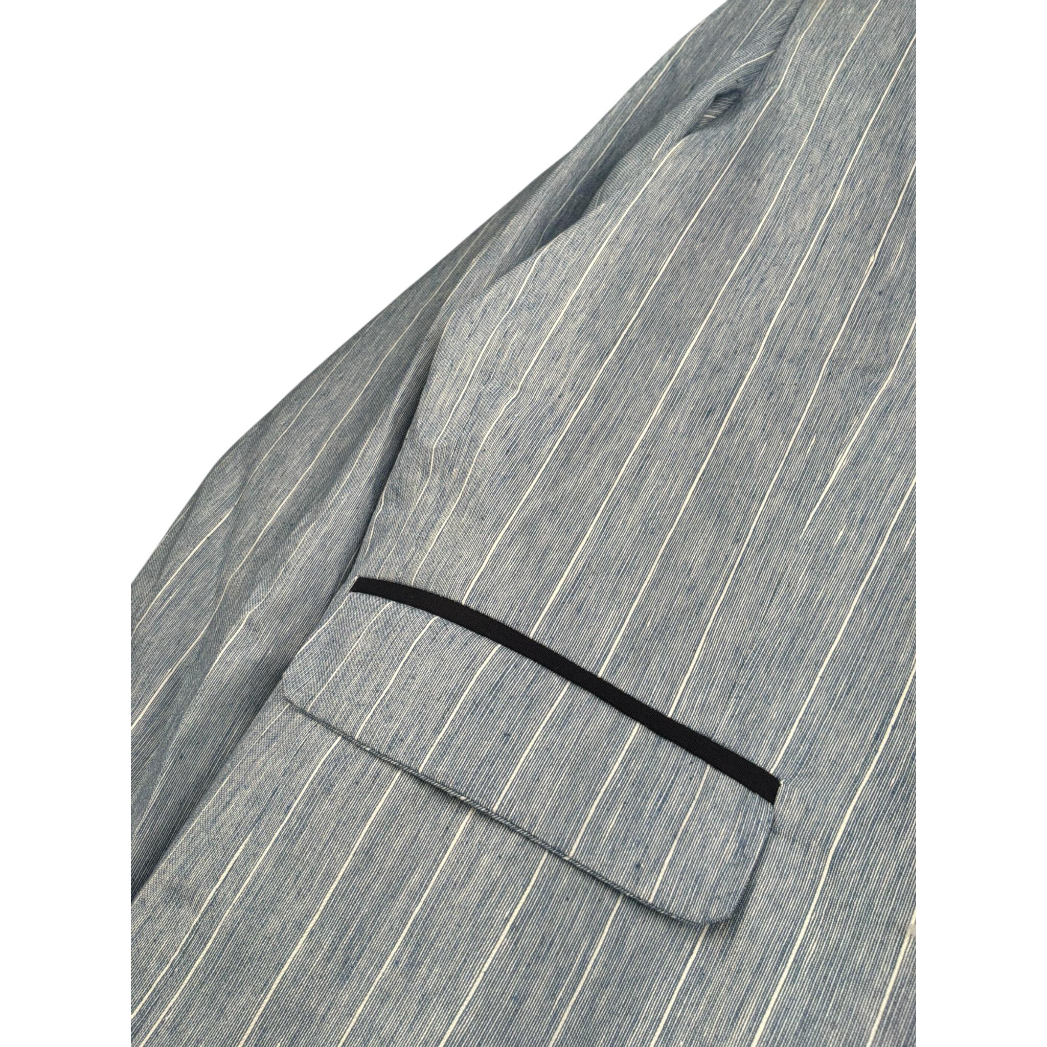 Mai'S Kids Completo 5 Pezzi Giacca-Gilet-Camicia-Pantalone-Papillions per Bambino MAMASI AZZURRO MAI'S KIDS 