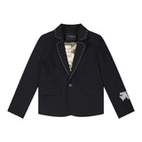 John Richmond Giacca Tinta Unita con Borchie per Bambino RBP25148GC NERO JOHN RICHMOND 