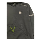 Yours – Schwarzes, einfarbiges Kapuzensweatshirt für Jungen