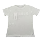 Dondup T-Shirt Girocollo Tinta Unita con Stampa per Bambina DMTS037X BIANCO DONDUP 