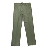 Never Too Green Einfarbige Hose mit verstellbarer Taille für Jungen