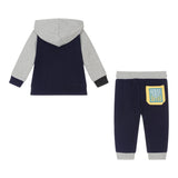 GUESS completo 2 pezzi felpa-pantalone tuta  Blu per Neonato N4YG13KA6R3NX BLU GUESS 
