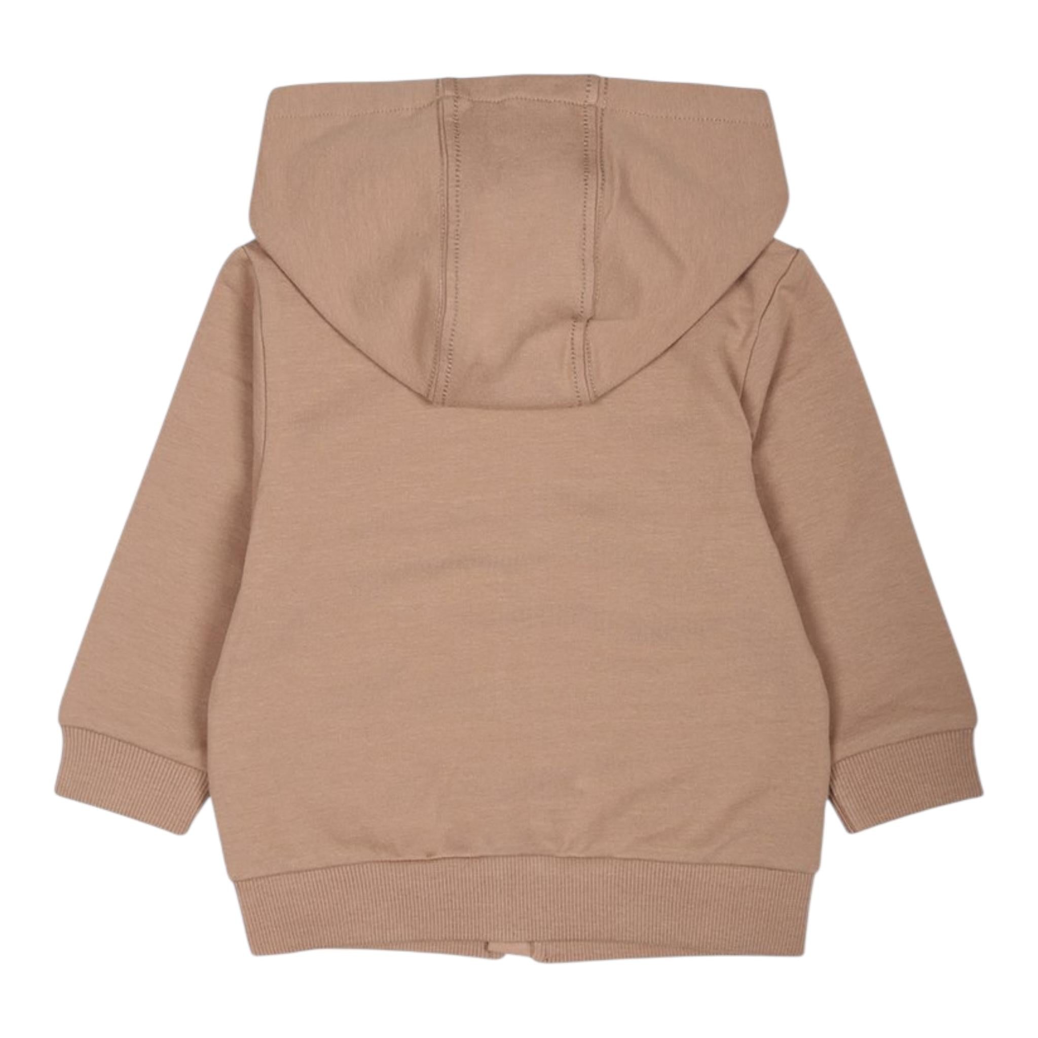 TIMBERLAND felpa con zip e cappuccio tinta unita Beige per Neonato T60232 BEIGE TIMBERLAND 