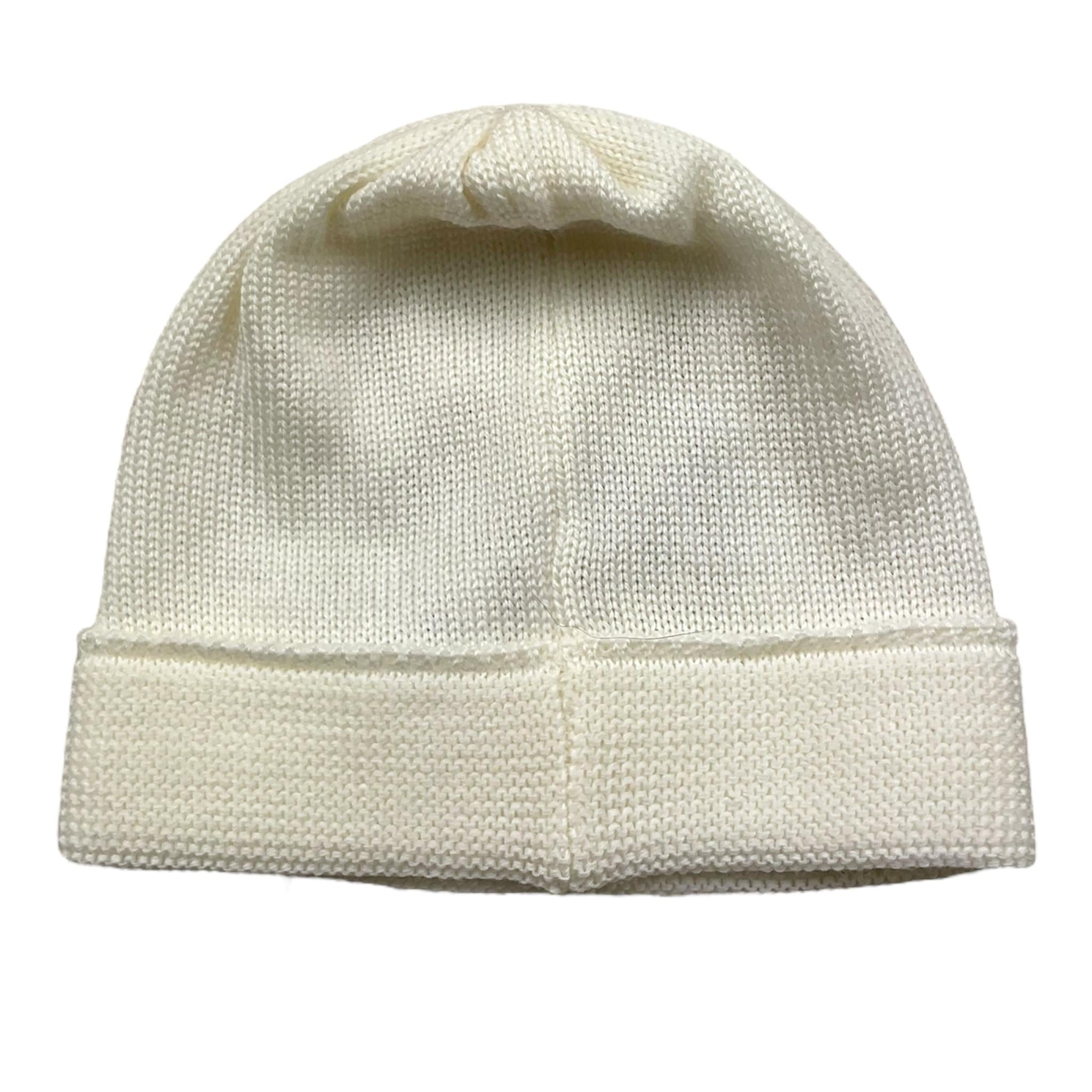 BABY LORD cappello tinta unita con ricami Bianco per Neonato 600 BIANCO BABY LORD 