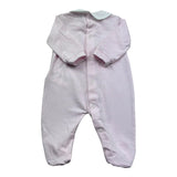 Le Bebe Tutina Manica Lunga Tinta Unita  per Neonata LBG6213 ROSA LE BEBE 