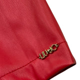 Liu Jo Coprispalle Tinta Unita In Ecopelle per Bambina K19039 ROSSO LIU JO 