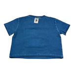 Bikkembergs T-Shirt Tinta Unita con Stampa per Bambino BK2504 PETROLIO BiKKEMBERGS 