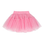 MONNALISA gonna tinta unita con tulle Fuxia per Neonata 37DGON FUXIA MONNALISA 