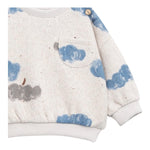PLAY UP felpa girocollo tinta unita con stampa Sabbia per Bambino PA011AP11352 SABBIA PLAY UP 