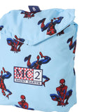 Saint Barth Costume Modello Boxer Tinta Unita con Stampa Spiderman per Bambino SPIDEYX AZZURRO SAINT BARTH 