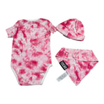 Diesel Set 3 Pezzi Body-Bevetta-Cappello per Neonata N00027F ROSA DIESEL 