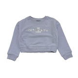 JOHN RICHMOND felpa tinta unita girocollo con stampa Azzurro per Bambina RGA24053FEXXXJ AZZURRO JOHN RICHMOND 