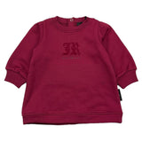 JOHN RICHMOND abito girocollo tinta unita manica lunga Bordeaux per Neonata RIA25019VE BORDEAXU JOHN RICHMOND 