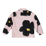 Marc Jacobs Giubbino In Denim Tinta Unita con Fantasia Fiori per Neonata W60424N ROSA MARC JACOBS 