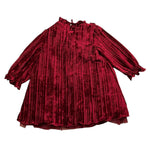 LE BEBE' abito manica lunga in velluto Rosso per Neonata LBG6079 ROSSO LE BEBE' 