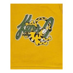 KENZO felpa gircollo tinta unita con stampa Giallo per Neonato K60500 GIALLO KENZO 