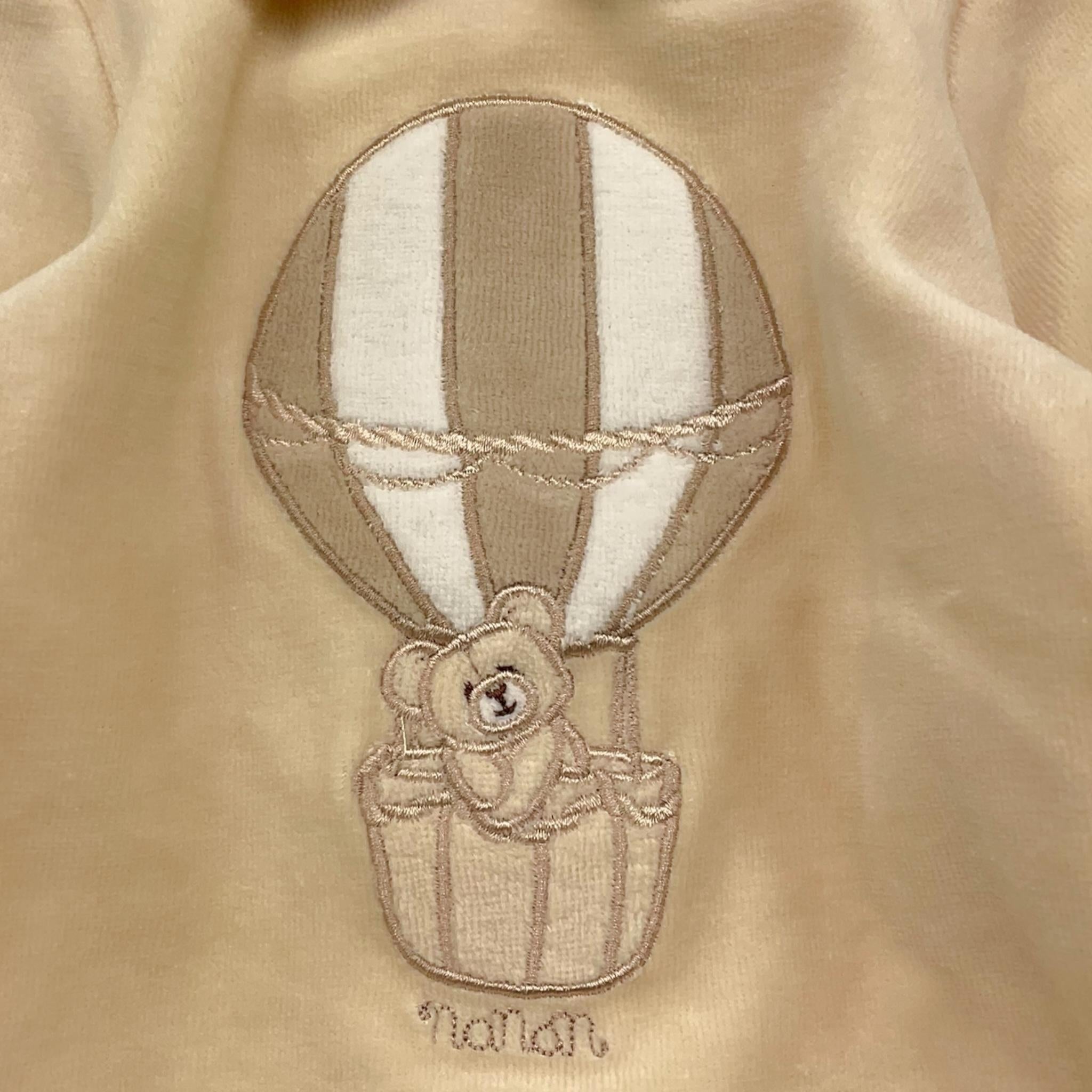 NANAN completo 2pz maglia-ghettina tinta unita Beige per Neonato I2405001BE BEIGE NANAN 
