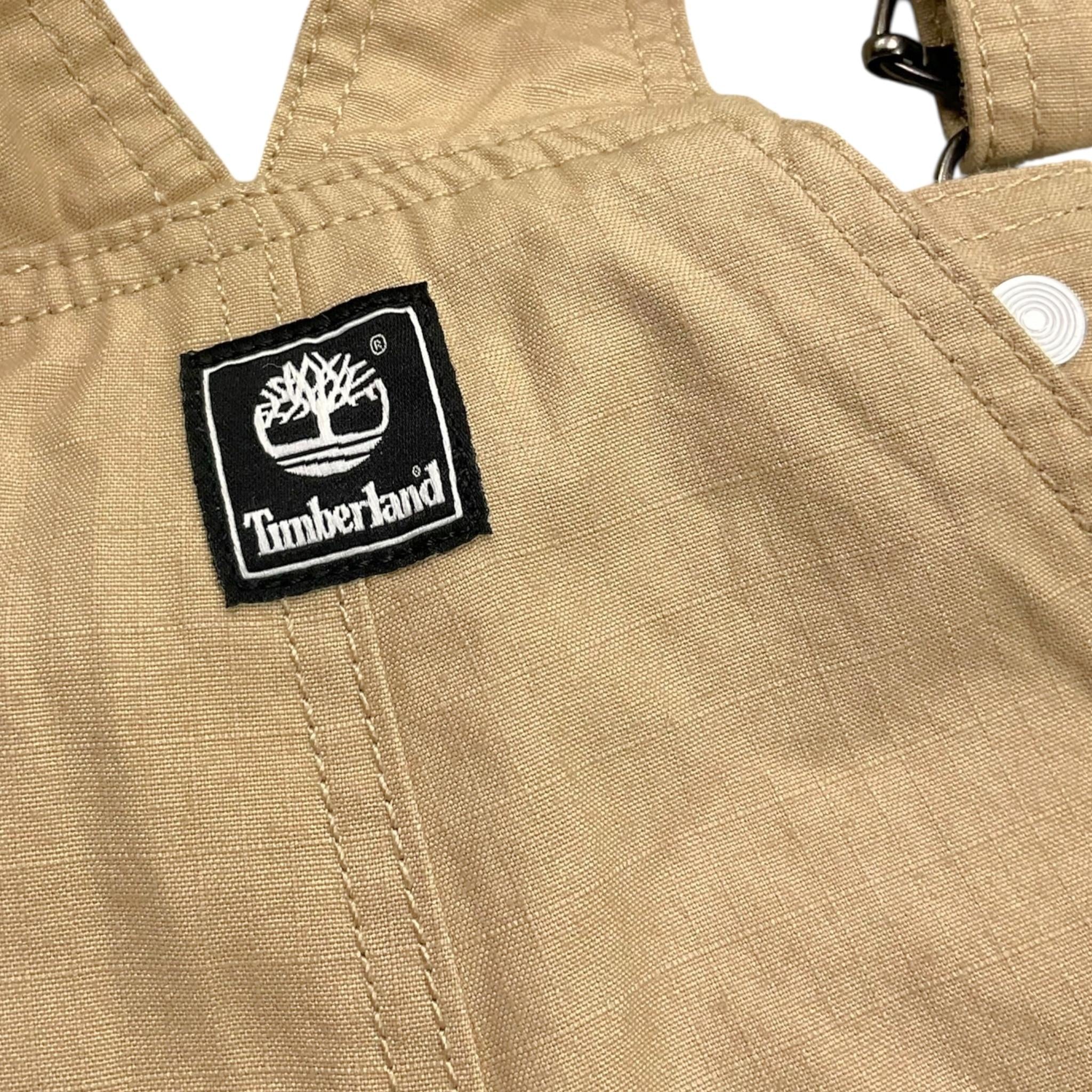 Timberland Salopette Tinta Unita con Bottoni per Neonato T60148 BEIGE TIMBERLAND 