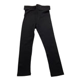 MICHAEL KORS leggins tinta unita con stampa logo Nero per Bambina R30178 NERO MICHAEL KORS 