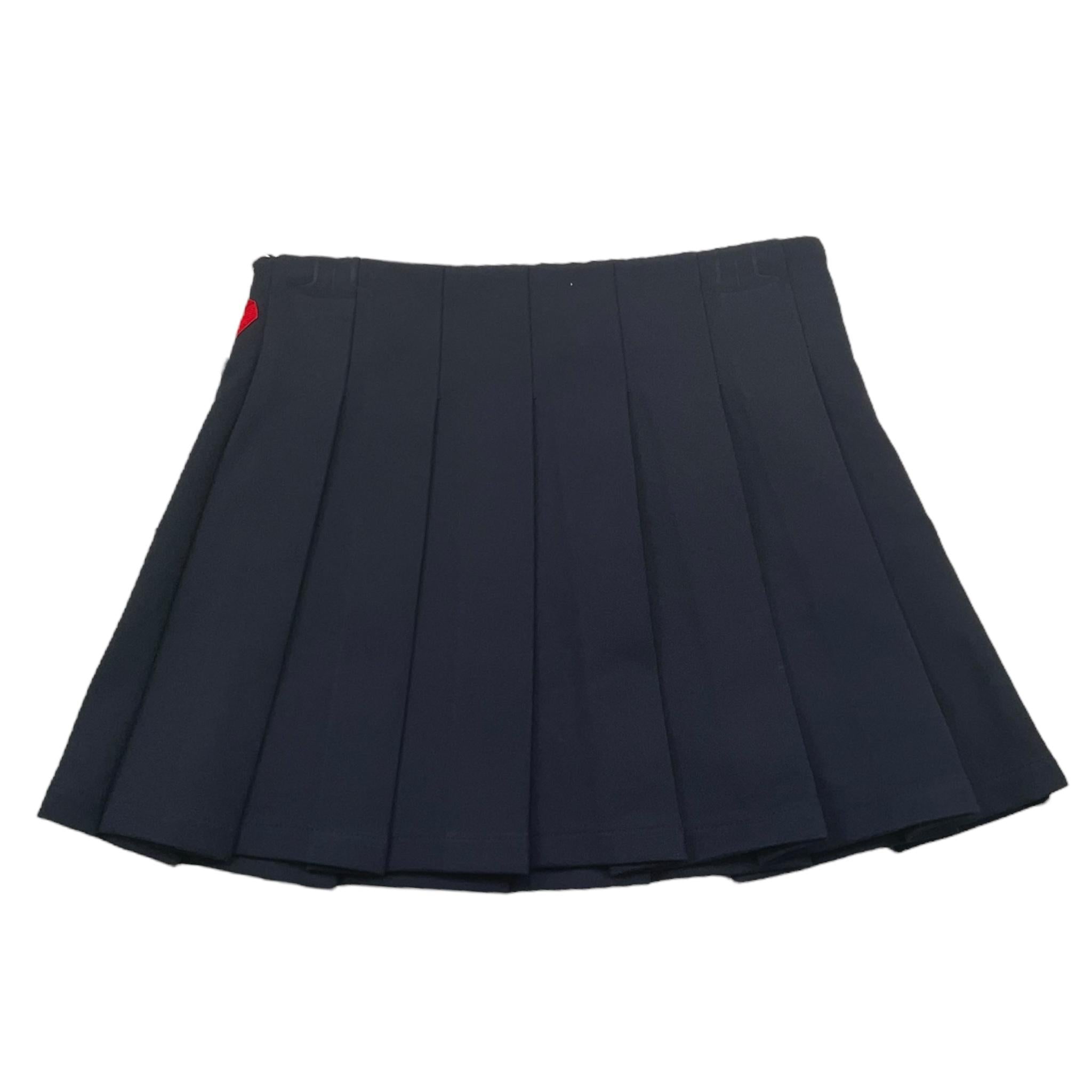 TRUSSARDI gonna tinta unita con fiocco Blu per Bambina TGA25074GO BLU TRUSSARDI 