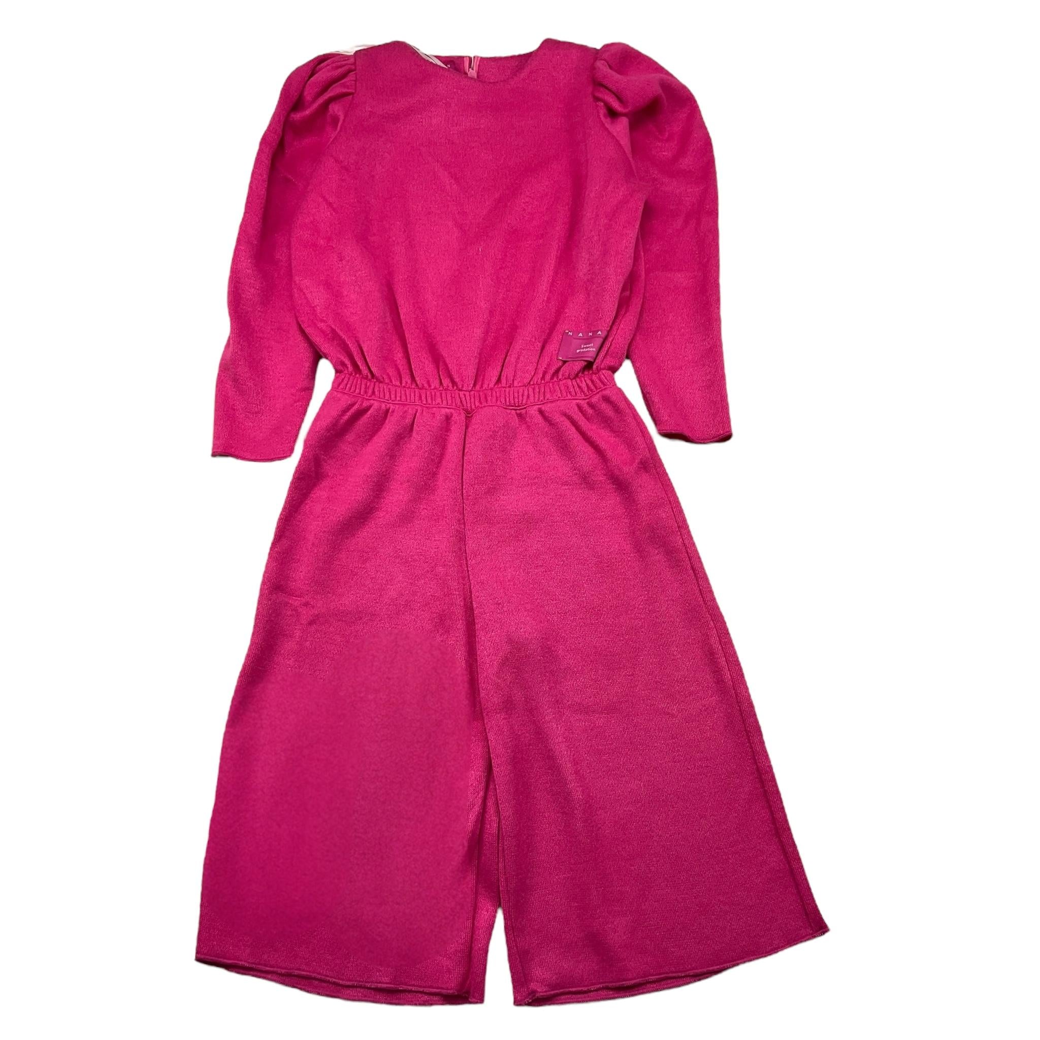 NANAN tuta intera tinta unita manica lunga Fuxia per Bambina I2258948F FUXIA NANAN 