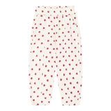Monnalisa Pantalone tinta unita con Stampa Fragole Beige per Bambina 11C420 BEIGE MONNALISA 