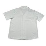 Never Too Camicia tinta unita Mezza Manica Panna per Bambino NT2335R PANNA NEVER TOO 