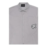 John Richmond Camicia Tinta Unita con Tasche per Bambino RBP25143CAX GRIGIO JOHN RICHMOND 