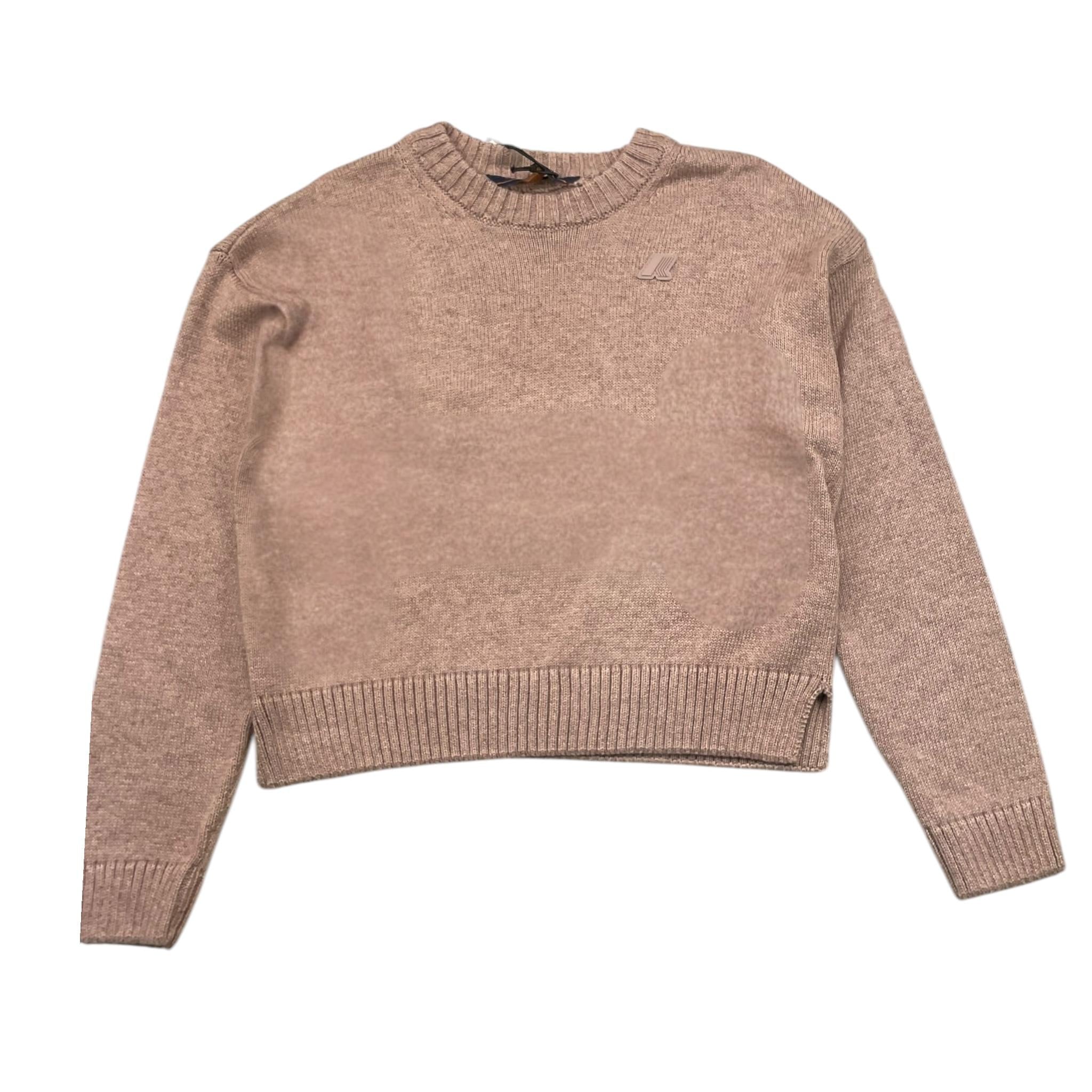 K-WAY maglia girocollo tinta unita Rosa per Bambina K7137DW ROSA K-WAY 