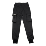 DATCH pantalone tuta tinta unita con tasconi Nero per Bambino DTH1808 NERO DATCH 