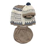 MAC ILUSIO'N completo 3 pezzi maglia-culotte-cappello Beige per Neonato 9441 BEIGE MAC ILUSIO'N 