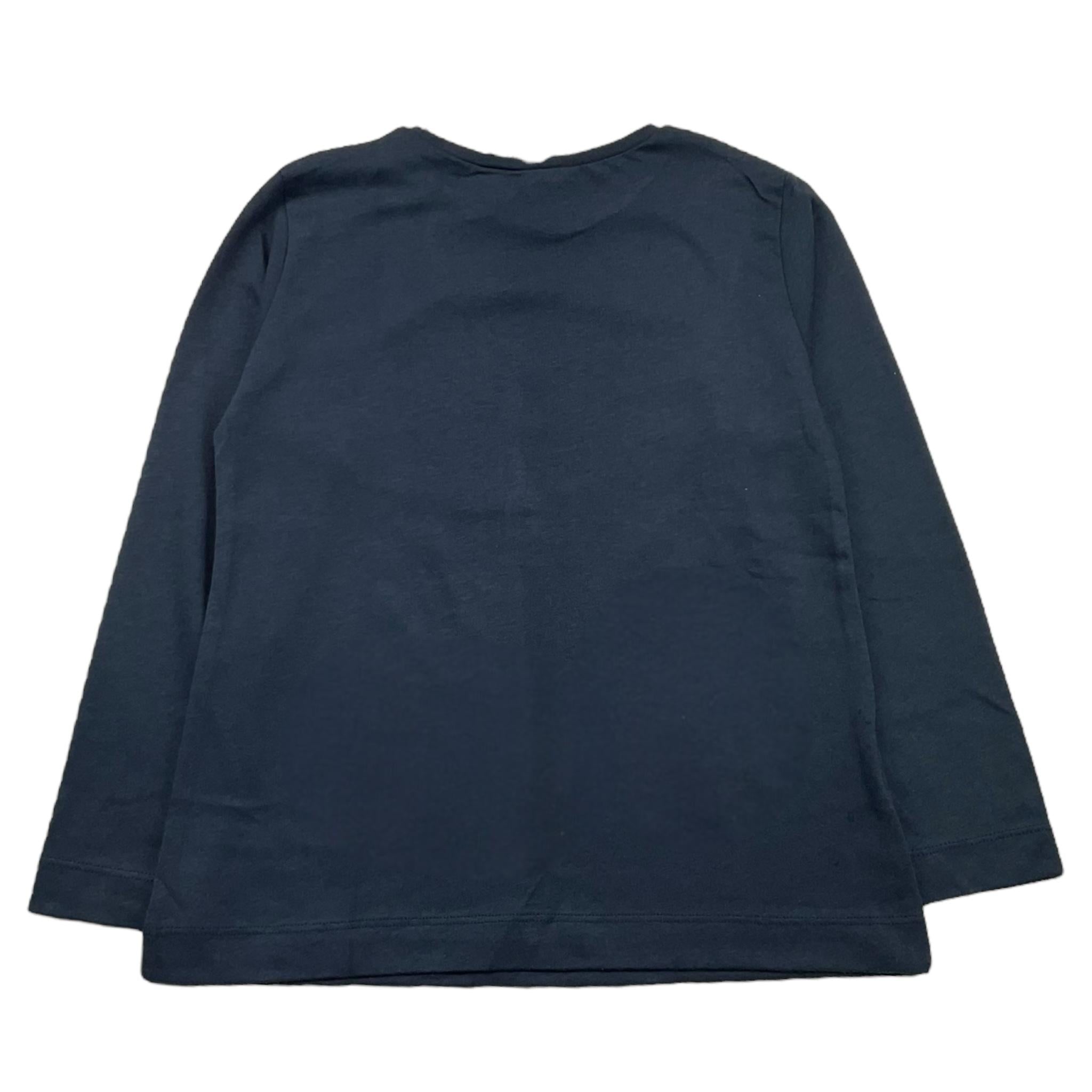 MAYORAL shirt girocollo tinta unita con stampa in contrasto Blu per Bambina 4072 BLU MAYORAL 