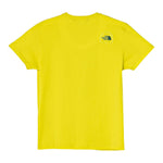 The North Face T-Shirt Girocollo Tinta Unita con Stampa per Bambino NF0A8AXGJE31XXL GIALLO THE NORTH FACE 