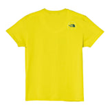 The North Face T-Shirt Girocollo Tinta Unita con Stampa per Bambino NF0A8AXGJE31XXL GIALLO THE NORTH FACE 
