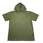 Paolo Pecora T-Shirt Tinta Unita con Cappuccio per Bambino PP4063 VERDE PAOLO PECORA 