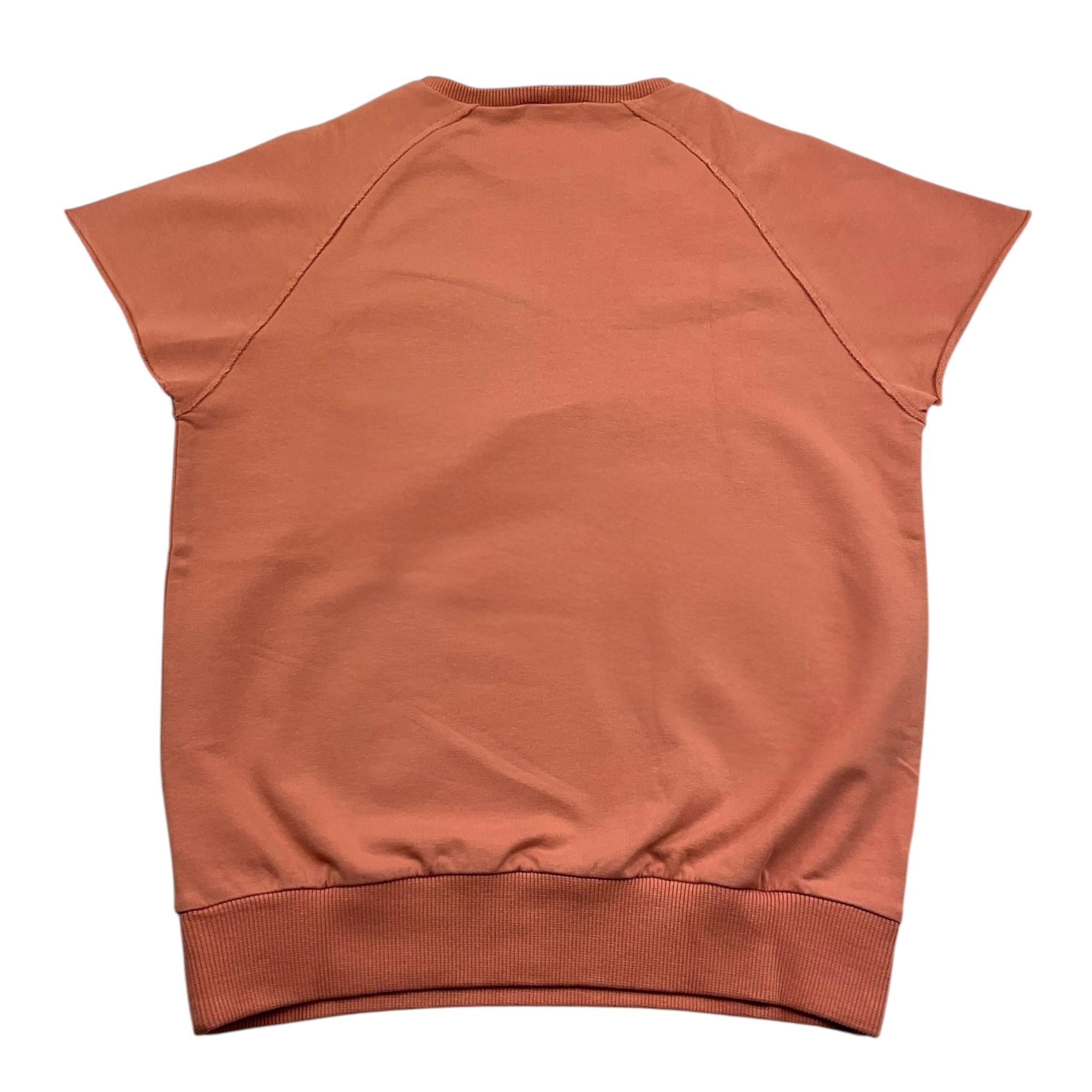 Zhoe & Tobiah Felpa Chiusa Girocollo Tinta Unita con Stampa per Bambino FEC11M ROSA ZHOE & TOBIAH 