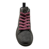 PANCHIC polacchine tinta unita con lacci in contrasto Grigio per Bambino P01K007 GRIGIO PANCHIC 