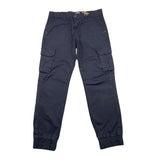 Yours Schlichte Hose mit verstellbarem Bund Blau für Jungen
