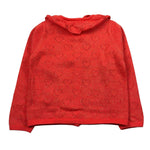 Carre'Ment Beau Cardigan Tinta Unita con Trafori per Neonata Y05219 CORALLO CARRE'MENT BEAU 